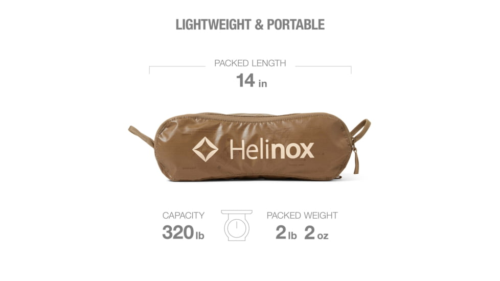 Helinox Chair One, Coyote Tan, 10007R2