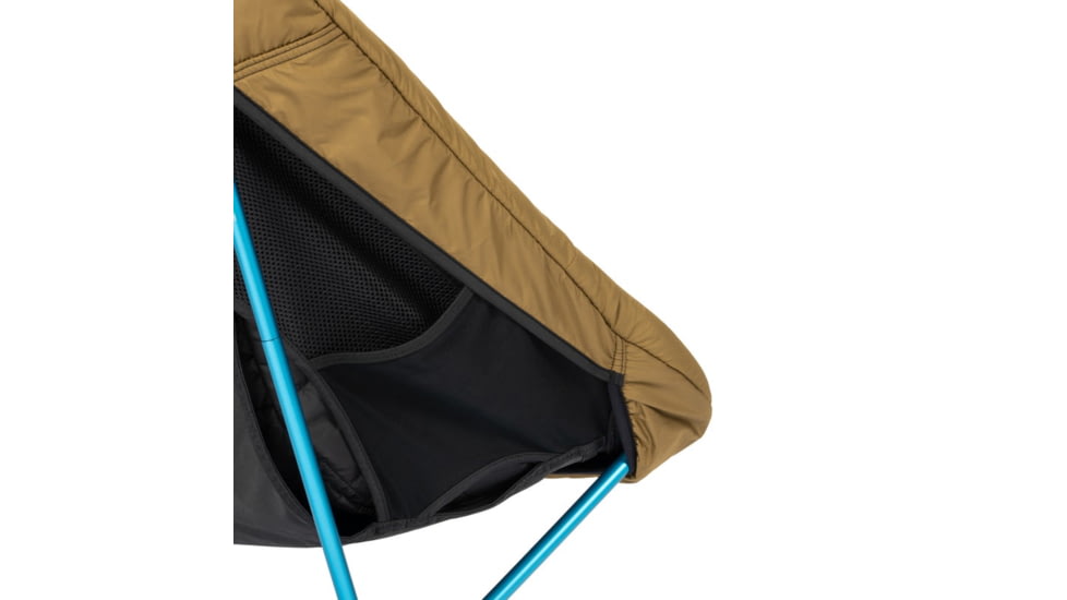 Helinox Chair One L Seat Warmer, Black/ Coyote Tan, 10003306