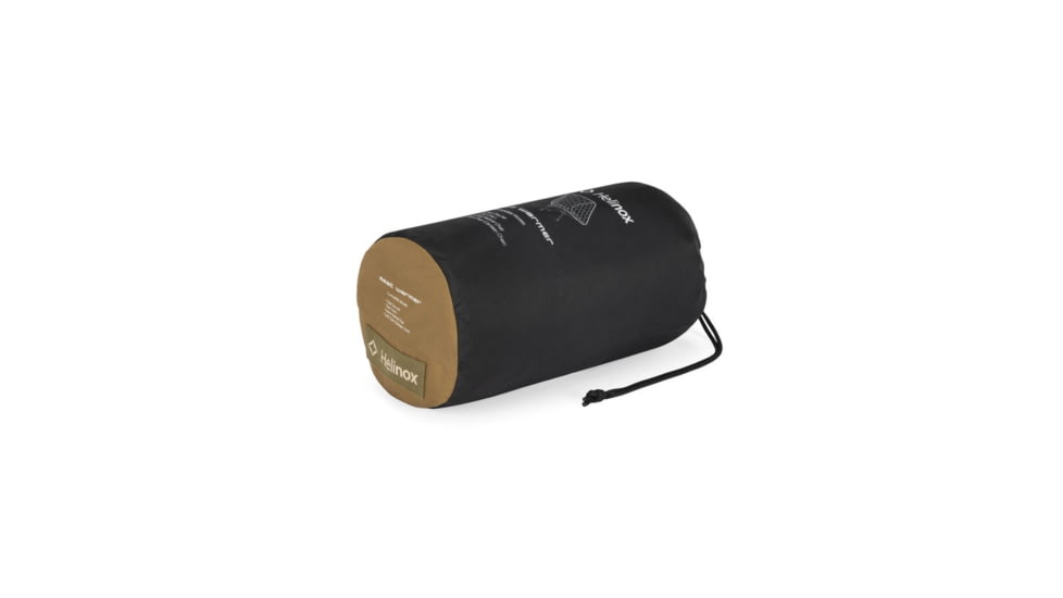 Helinox Chair One L Seat Warmer, Black/ Coyote Tan, 10003306