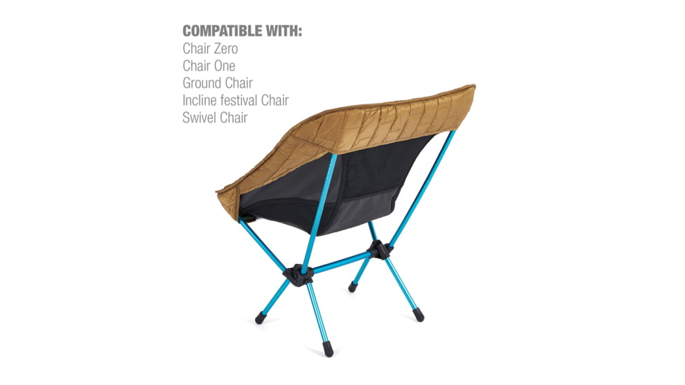 Helinox Chair One Reversible Seat Warmer, Coyote Tan / Forest, 12500