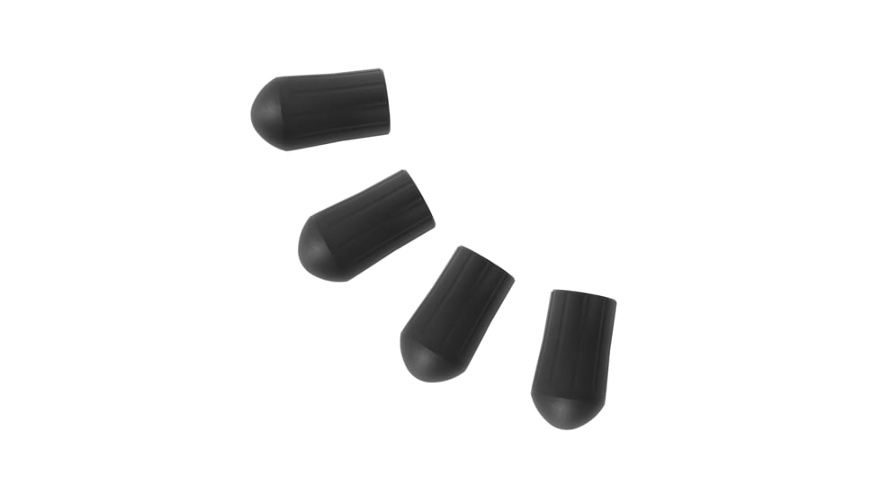 Helinox Chair Rubber Tip Set, Chair One, Black, 12770