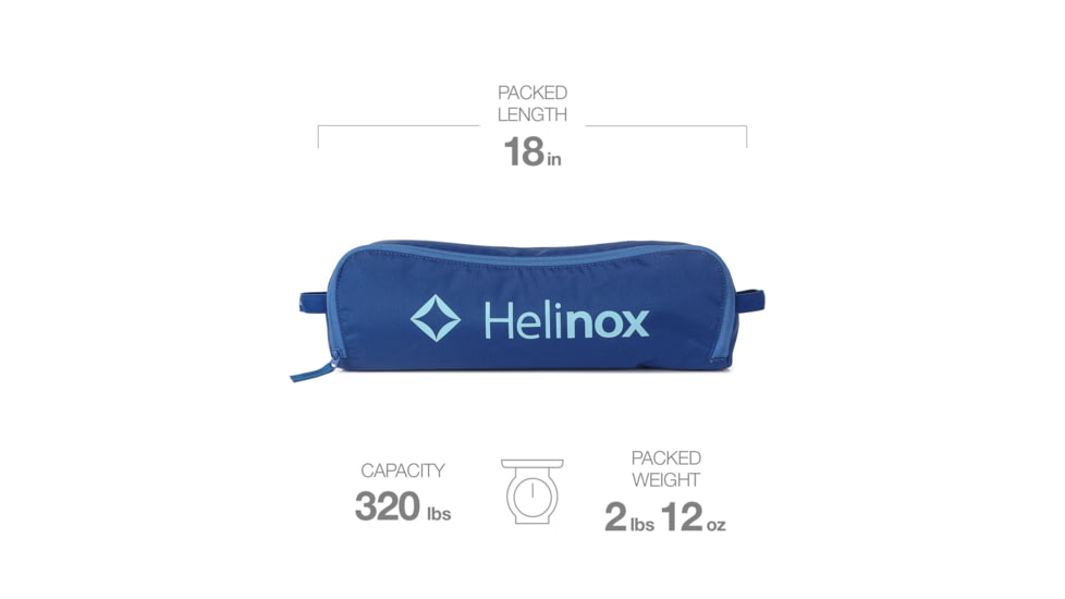 Helinox Chair Two, Blue Block, 12882R1
