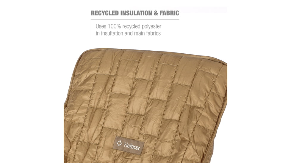 Helinox Chair Two Seat Warmer, Coyote Tan / Forest, 12509