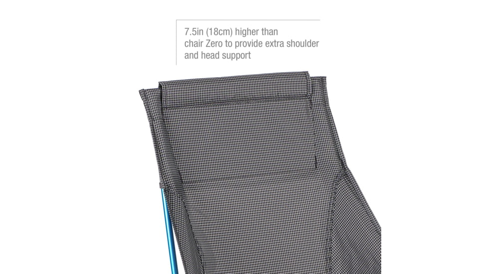 Helinox Chair Zero High Back, Black, 10559