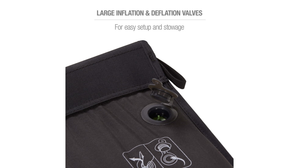 Helinox Cot One Convertible, Insulated, Black, 10681