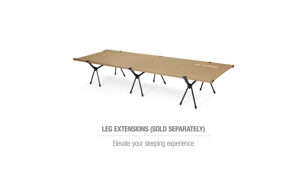 Helinox Cot One Convertible, Long, Coyote Tan, 10680