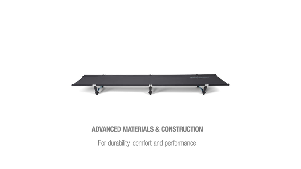 Helinox Cots One Convertible Long, Black, 10646R1