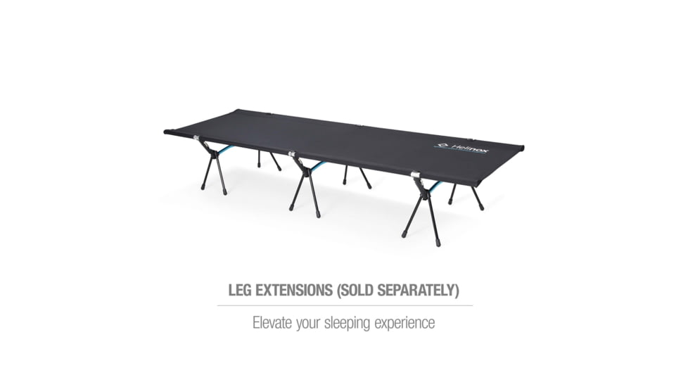 Helinox Cots One Convertible Long, Black, 10646R1