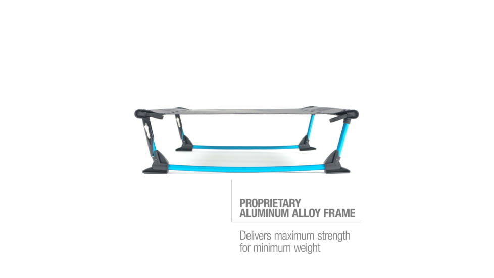 Helinox Elevated Dog Cot, Black, Large, 11402