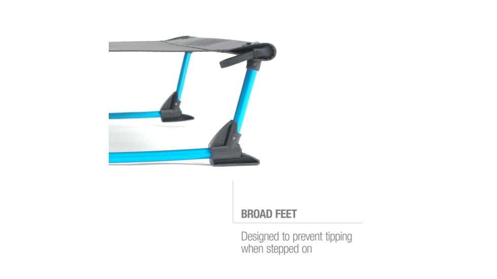 Helinox Elevated Dog Cot, Black, Large, 11402