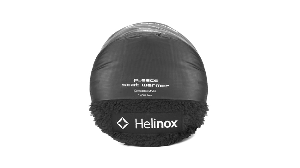 Helinox Fleece Seat Warmer Fitted Chair One HB, Black, 10003378