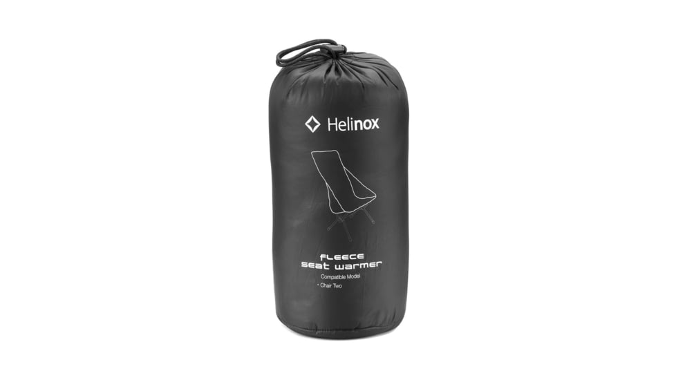 Helinox Fleece Seat Warmer Fitted Chair One HB, Black, 10003378