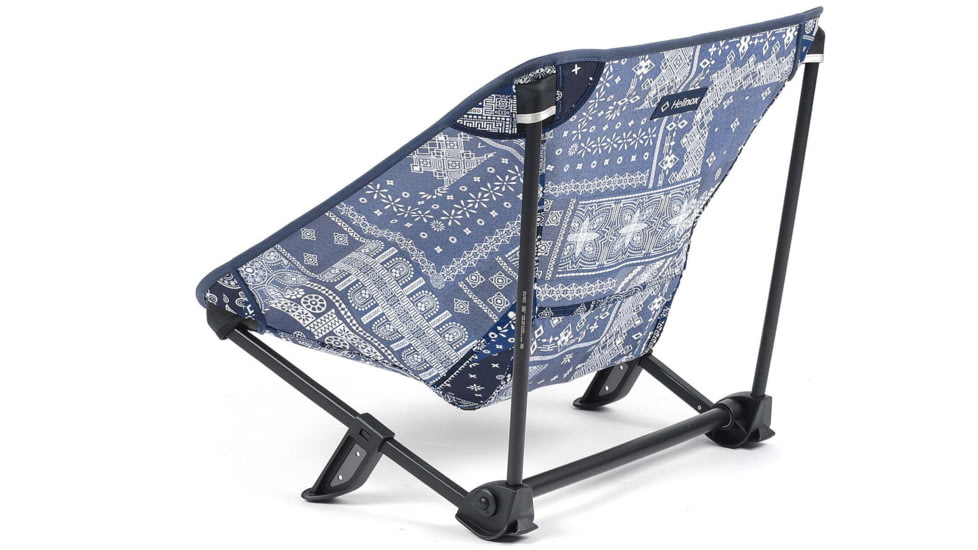 Helinox Incline Festival Chair, Blue Bandana Quilt, 10518