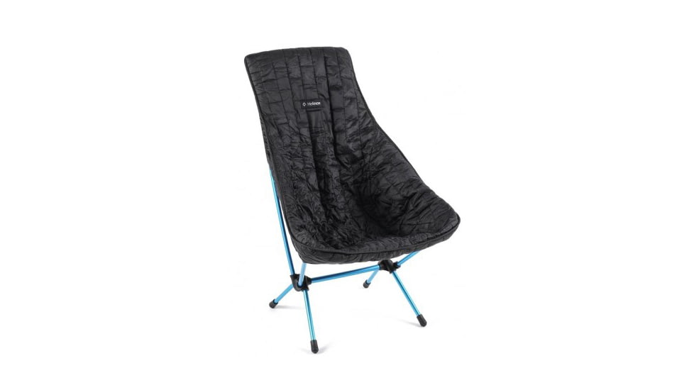 Helinox Reversible Seat Warmer, Quilted, Chair Two, Black/Coyote Tan, 10002783