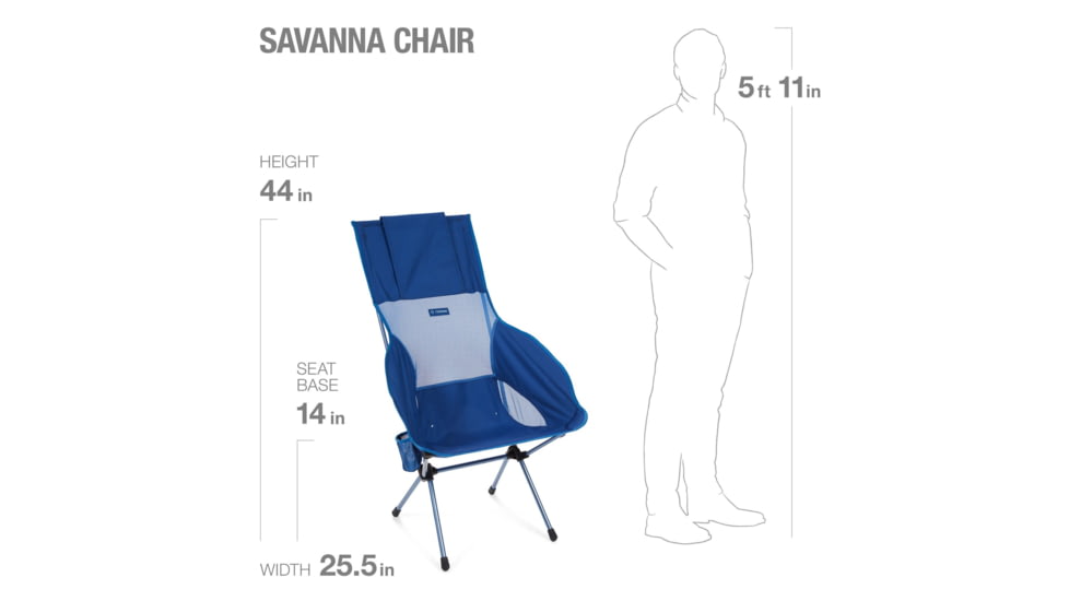 Helinox Savanna, Blue Block, 11170