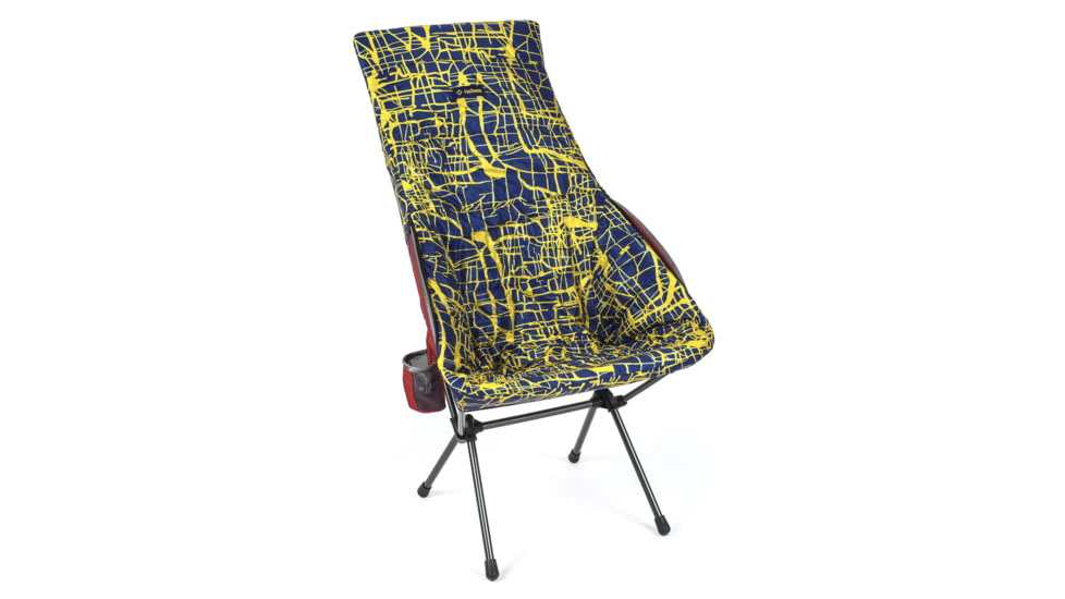 Helinox Savanna/Playa Chair Seat Warmer, Black/Flow Line, 12464