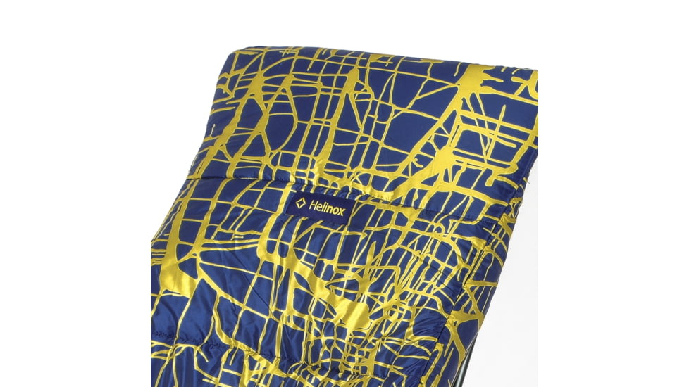 Helinox Sunset/Beach Chair Seat Warmer, Black/Flow Line, 12460