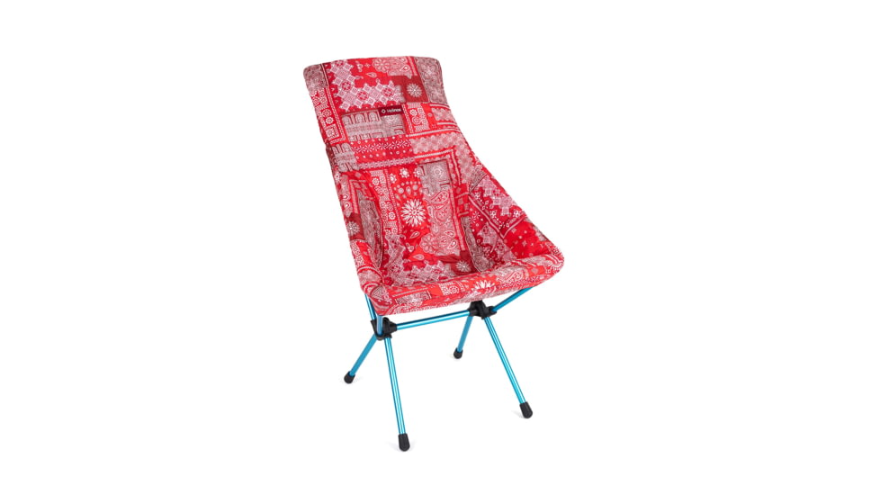 Helinox Sunset/Beach Chair Seat Warmer, Blue/Red Bandana, 12492
