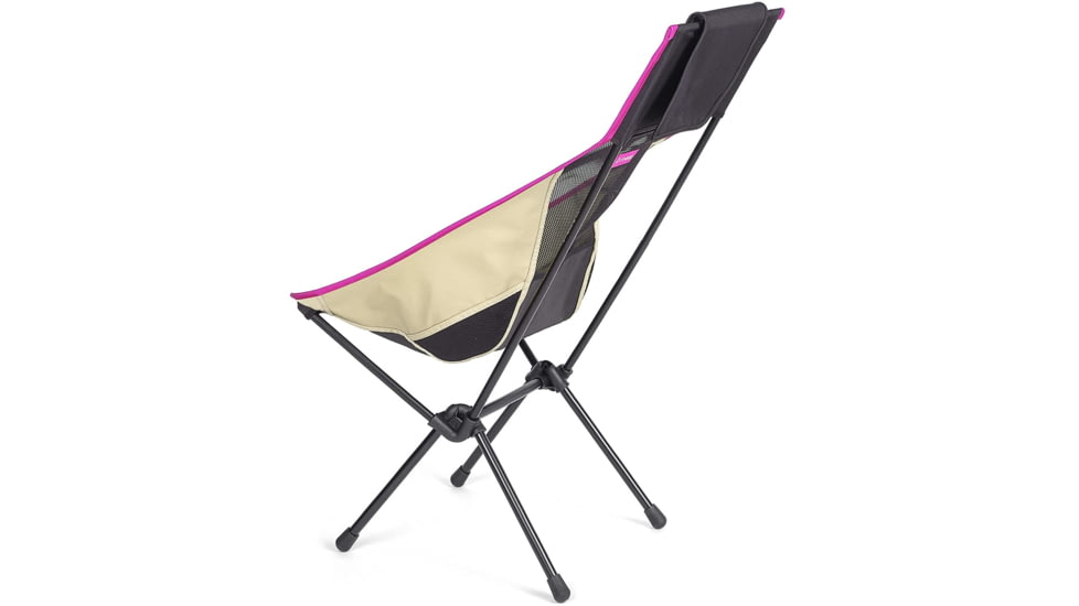 Helinox Sunset Camping Chair, Black/Khaki/Purple, 11187