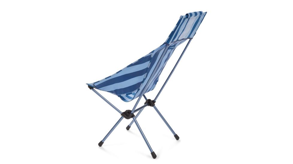 Helinox Sunset Camping Chair, Blue Stripe, 11166