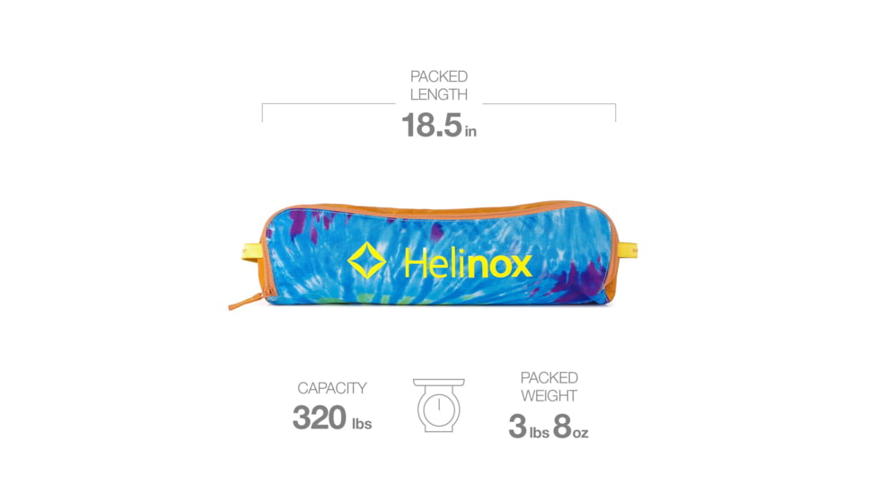 Helinox Sunset Camping Chair, Tie Dye, 11180R1