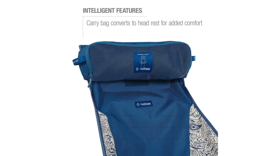 Helinox Sunset Chair, Blue Paisley, 11181