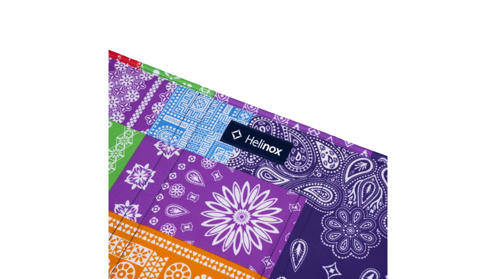 Helinox Table One Hard Top, Large, Rainbow Bandana, 13872