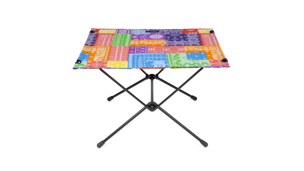 Helinox Table One Hard Top, Large, Rainbow Bandana, 13872