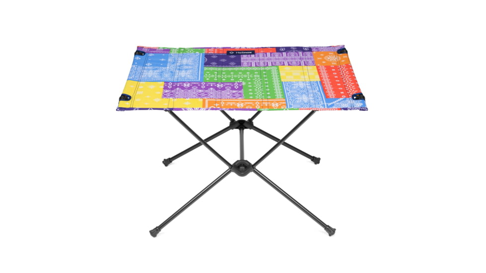Helinox Table One Hard Top, Rainbow Bandana, 13869