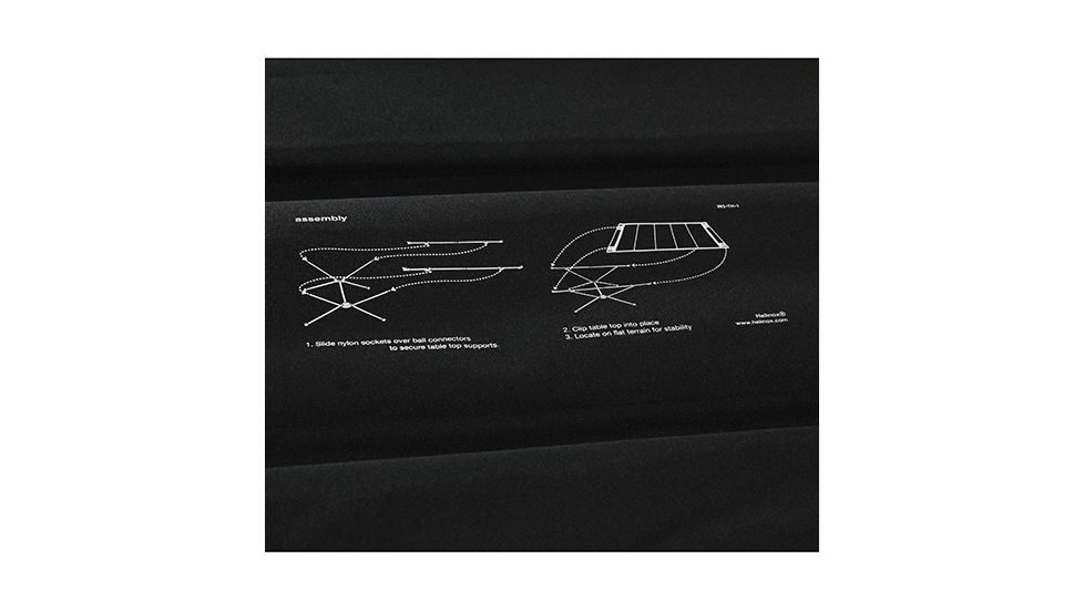 Helinox Table One Large, Black, HTABLELGB17