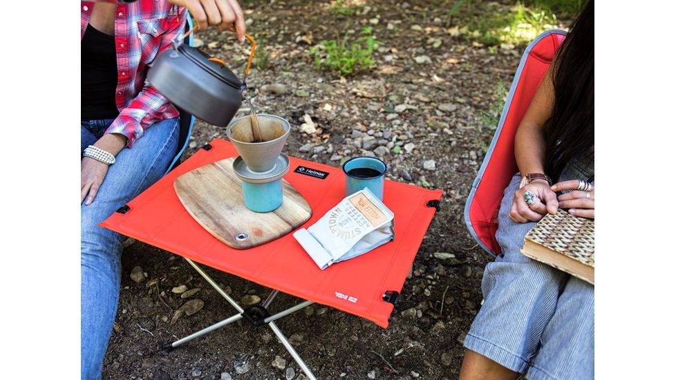 Helinox Table One w/ Hard Top, Crimson, 11049