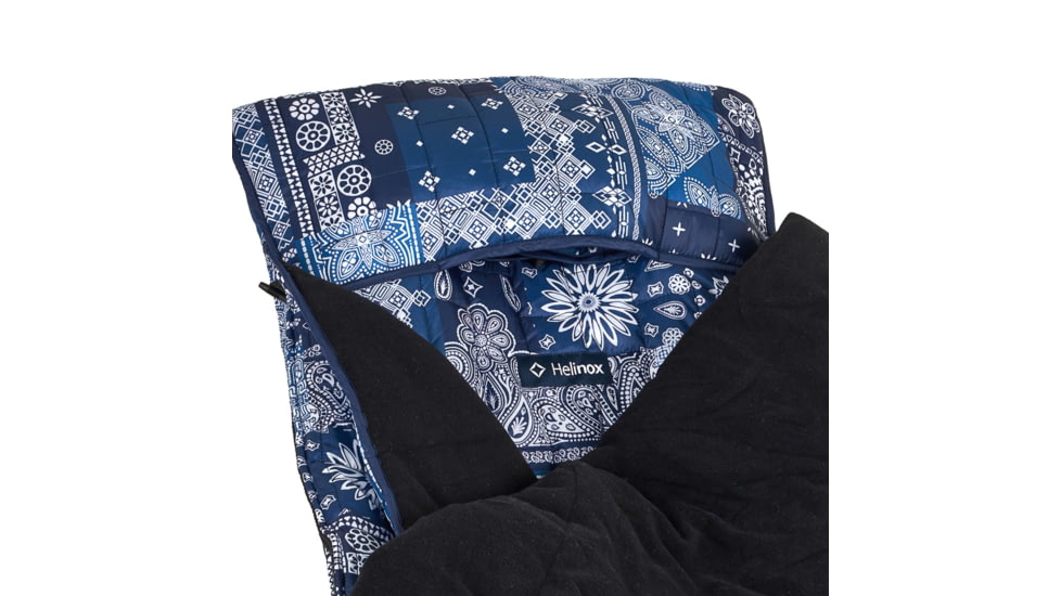 Helinox Toasty Sunset/Beach Chair, Blue &amp; Red Bandana, 12494