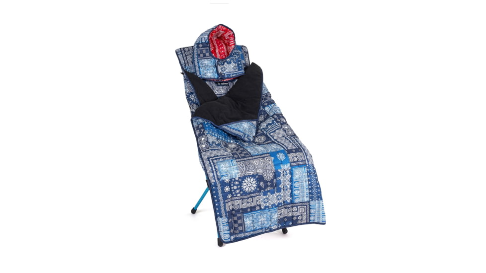 Helinox Toasty Sunset/Beach Chair, Blue &amp; Red Bandana, 12494