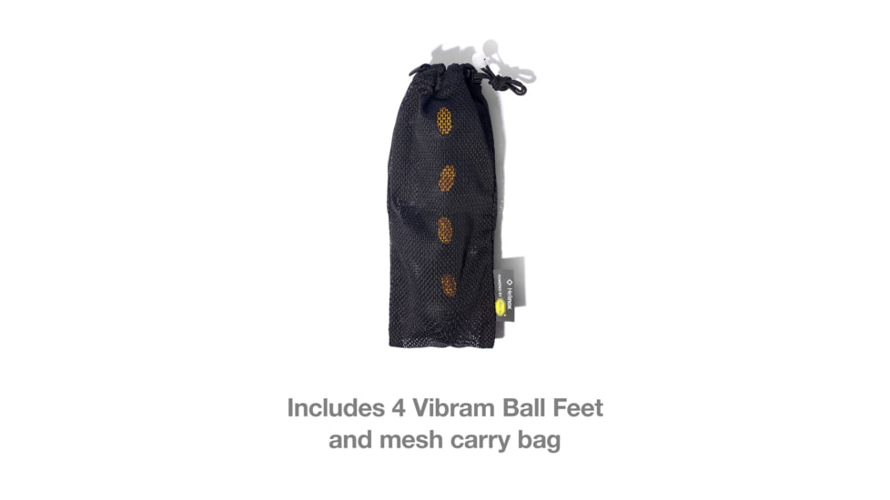 Helinox Vibram Ball Feet Set, Black, 45mm, 12792