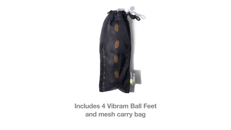 Helinox Vibram Ball Feet Set, Grey, 45mm, 12789