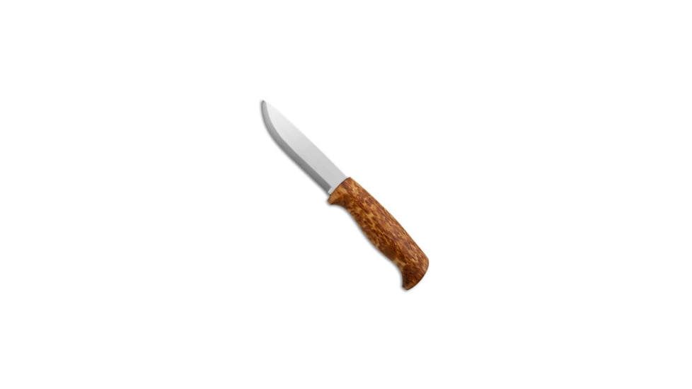 Helle Helle Knives Gaupe Fixed Blade Knife 4.25" Plain #310, Wood, Stainless Steel, adult, BHQ-21881