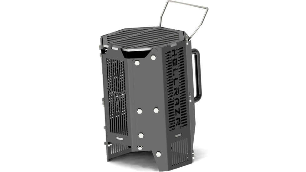 OPMOD HellRazr INCINERATOR Chimney Starter and Portable Grill, Black, INCIN-U-CG-2