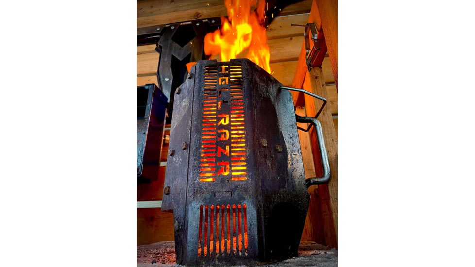 OPMOD HellRazr INCINERATOR Chimney Starter and Portable Grill, Black, INCIN-U-CG-2