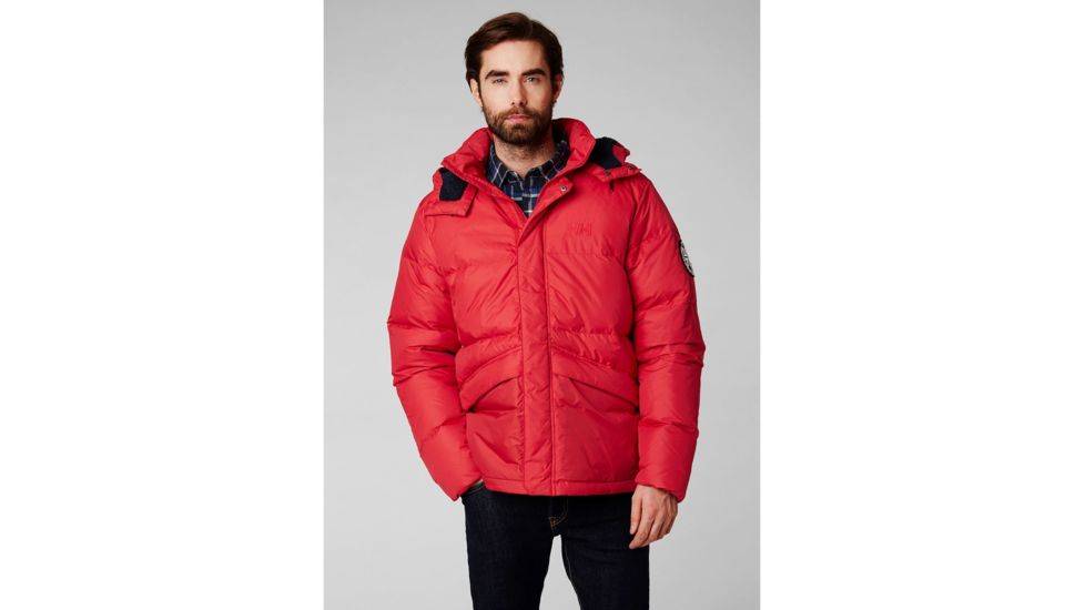 Helly Hansen 1877 Down Jacket - Mens, Flag Red, 2XL, 53334-110-2XL
