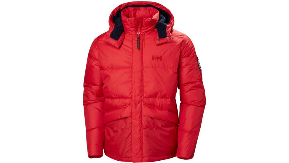 Helly Hansen 1877 Down Jacket - Mens, Flag Red, 2XL, 53334-110-2XL