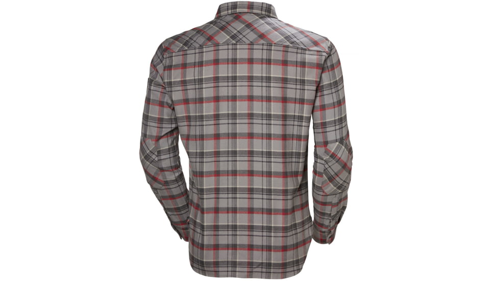 Helly Hansen 1877 Flannel Shirt - Mens, Quiet Shade, Extra Large, 53224-971-XL