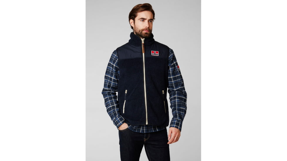 Helly Hansen 1877 Pile Vest - Mens, Navy, 2XL, 53336-597-2XL