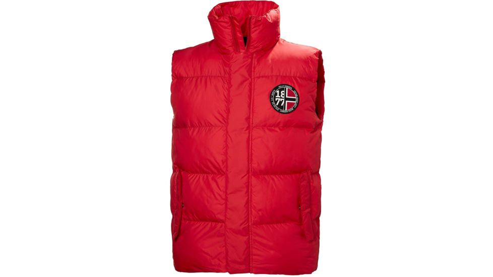 Helly Hansen 1877 Puffy Vest - Mens, Flag Red, 2XL, 53342-110-2XL