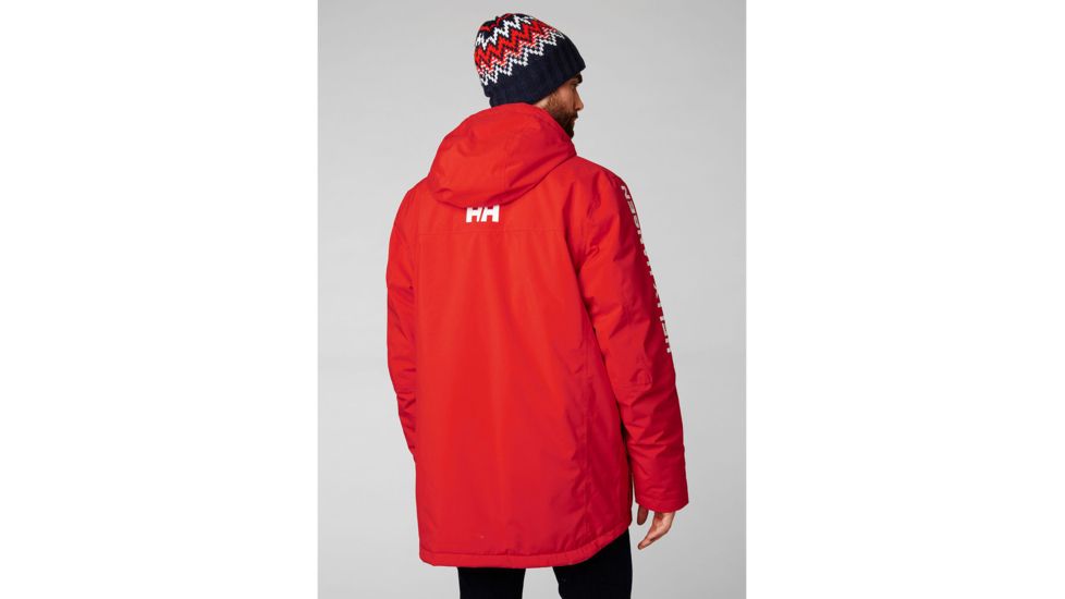 Helly Hansen Active Fall 2 Parka - Mens, Alert Red, 2XL, 53325-222-2XL
