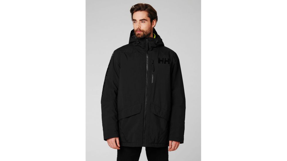 Helly Hansen Active Fall 2 Parka - Mens, Black, Extra Large, 53325-990-XL