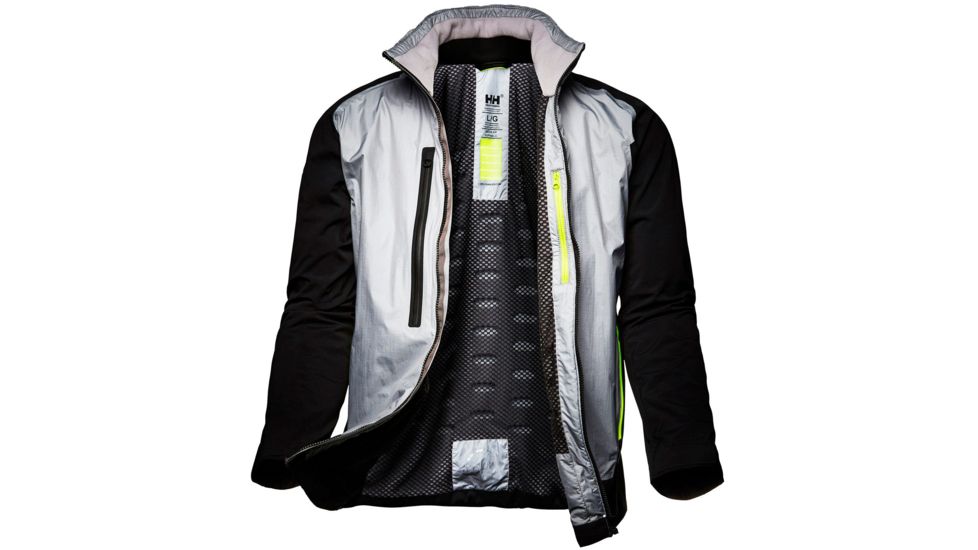 Helly Hansen Aegir H2Flow Jacket - Mens, Silver Grey, Small, 33905-820-S