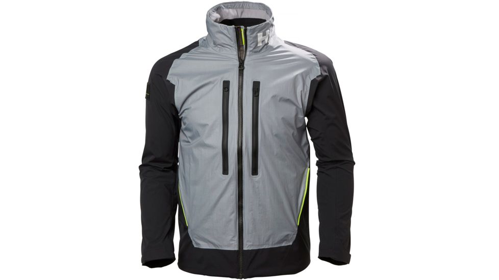 Helly Hansen Aegir H2Flow Jacket - Mens, Silver Grey, Small, 33905-820-S