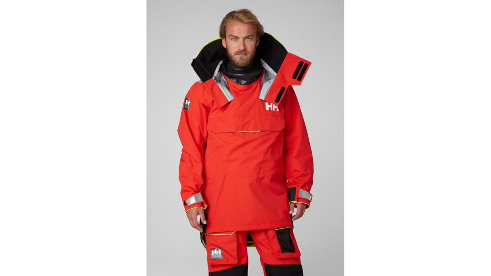 Helly Hansen Aegir Ocean Dry Top - Mens, Alert Red, 2XL, 34005-222-2XL