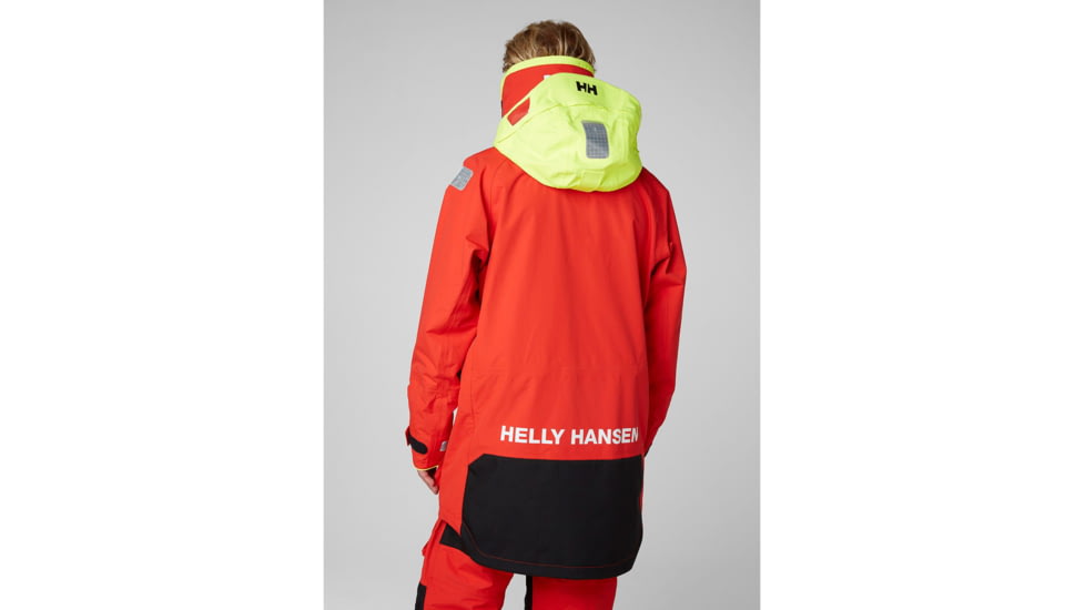 Helly Hansen Aegir Ocean Jacket - Mens, Alert Red, 2XL, 34113-222-2XL