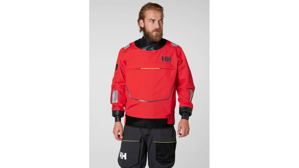 Helly Hansen Aegir Race Smock Pro Jacket - Mens, Alert Red, 2XL, 33976-222-2XL